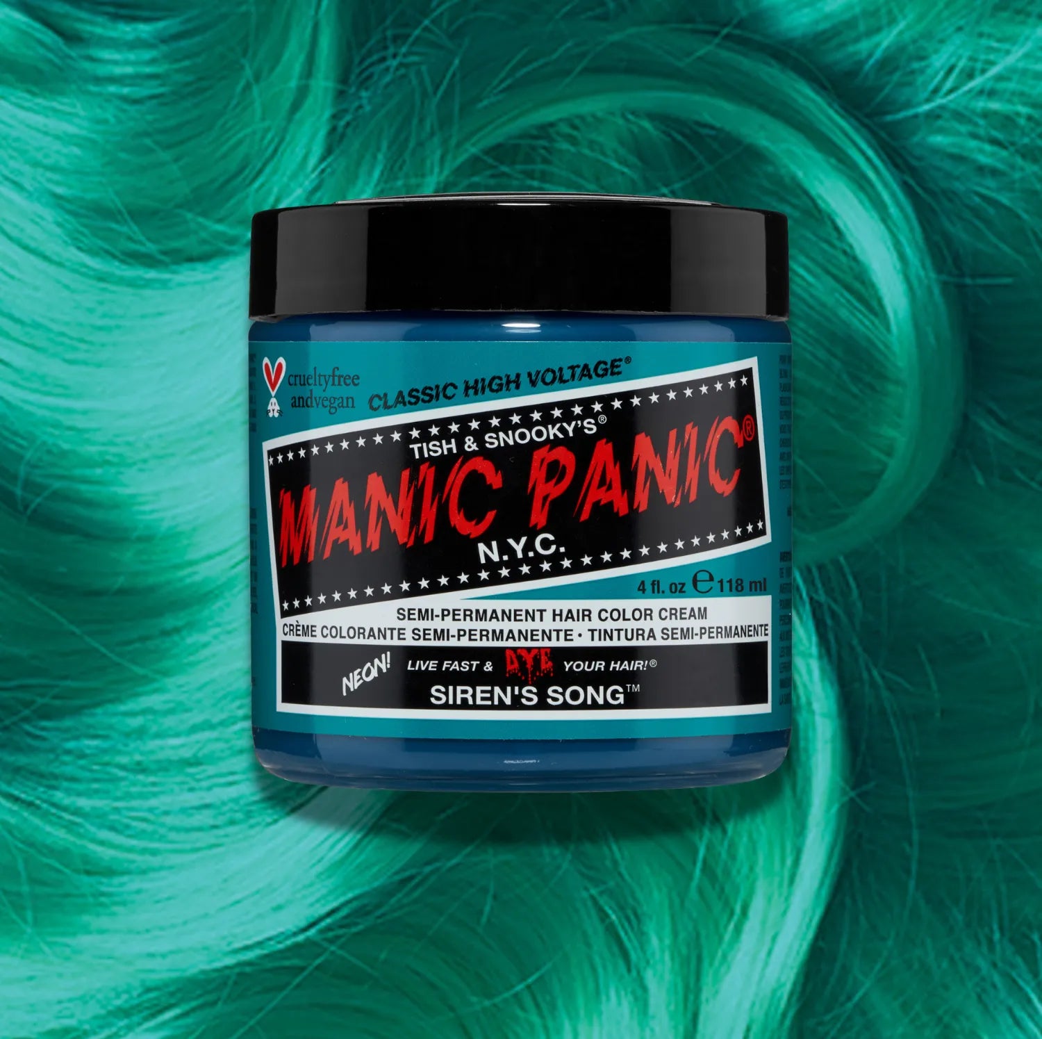 Manic Panic Siren's Song — colorazione semi-permanente 118 ml