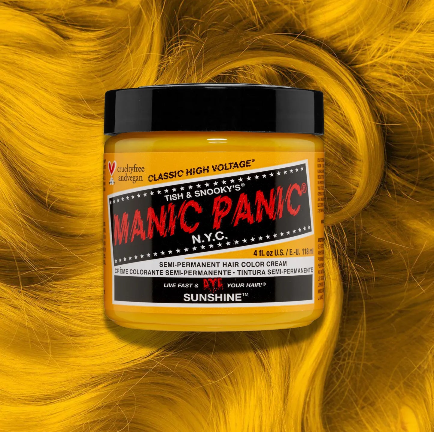 Manic Panic Sunshine — colorazione semi-permanente 118 ml