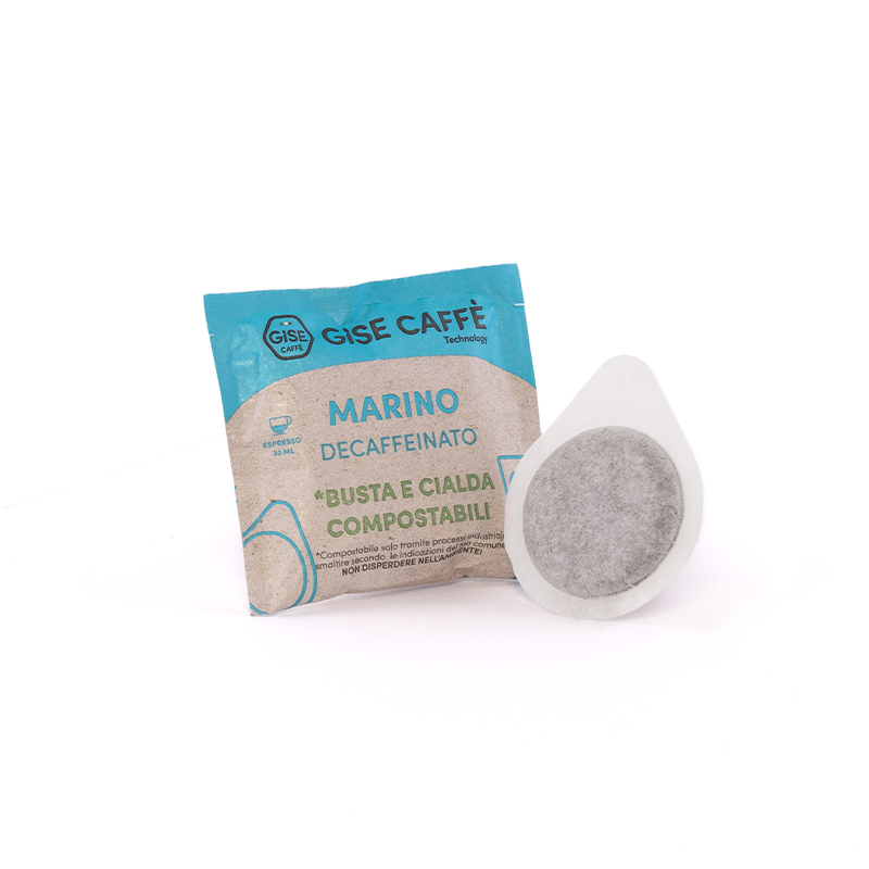 Gise Caffè Marino Decaffeinato — 50 cialde compostabili ESE 44 mm