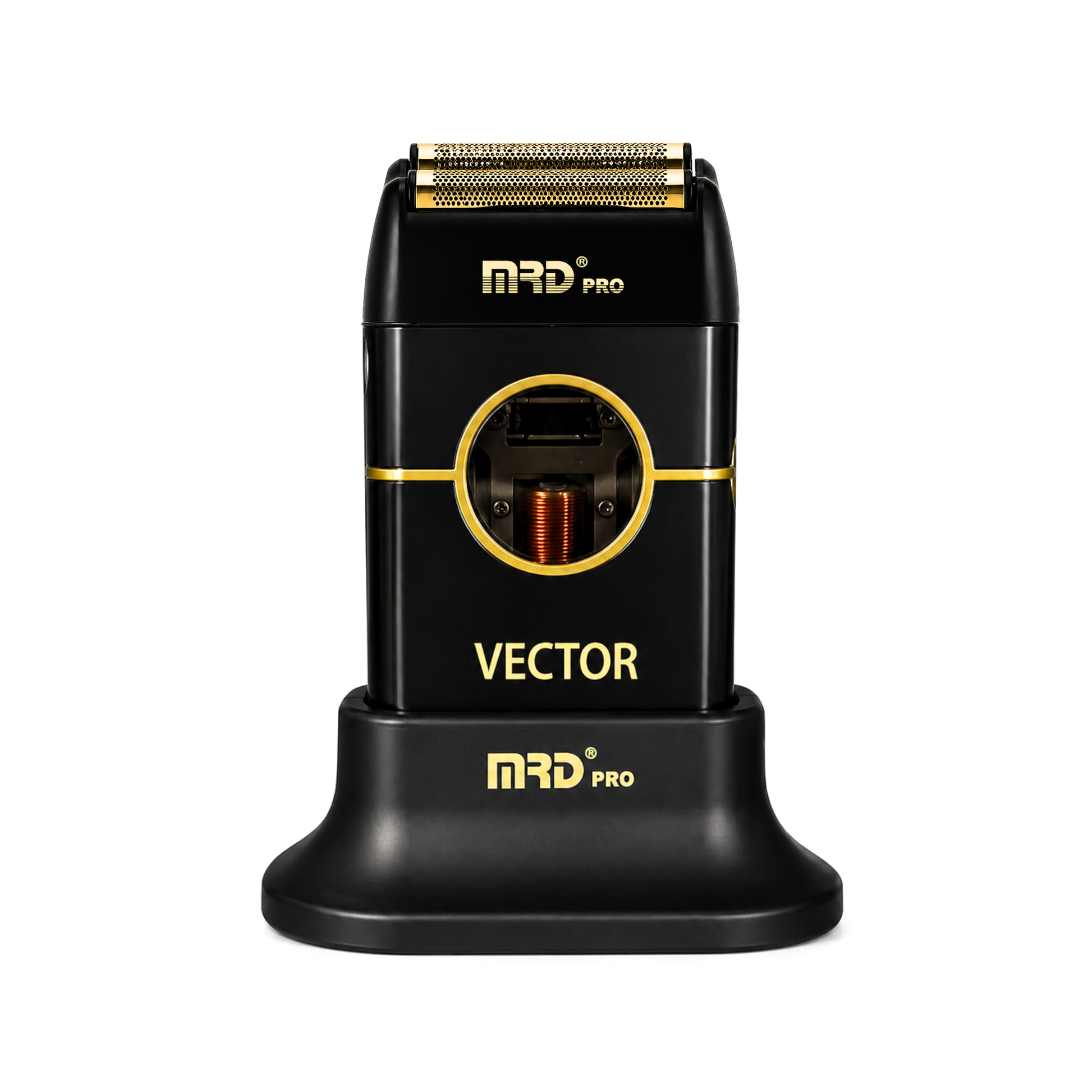 MRD Pro Vector Shaver ZB-999 — rasoio di finitura — Nero