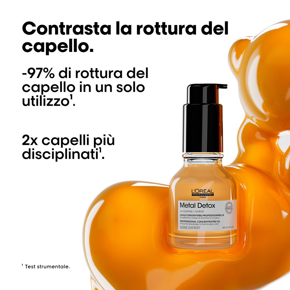 L'Oréal Metal Detox — olio concentrato anti-deposito 50 ml