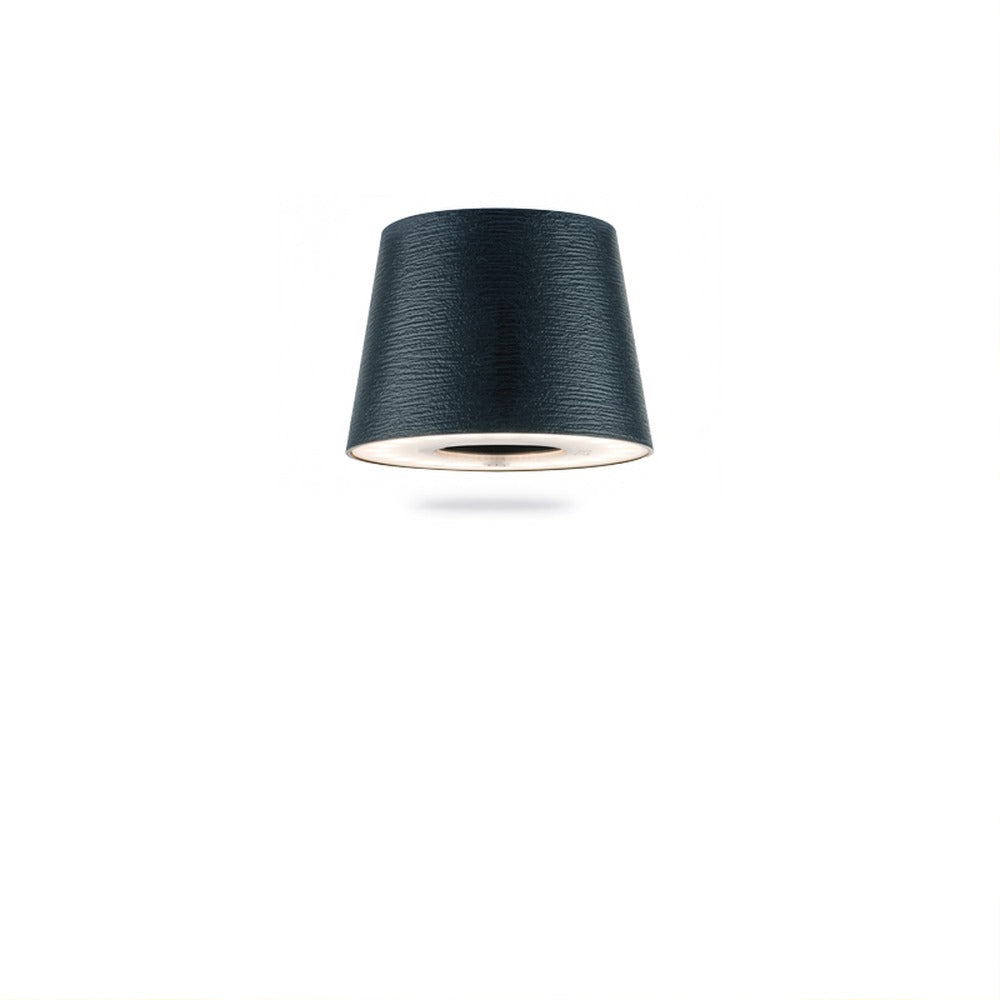 Lampada per bottiglia One-Light Moon graphite, il paralume