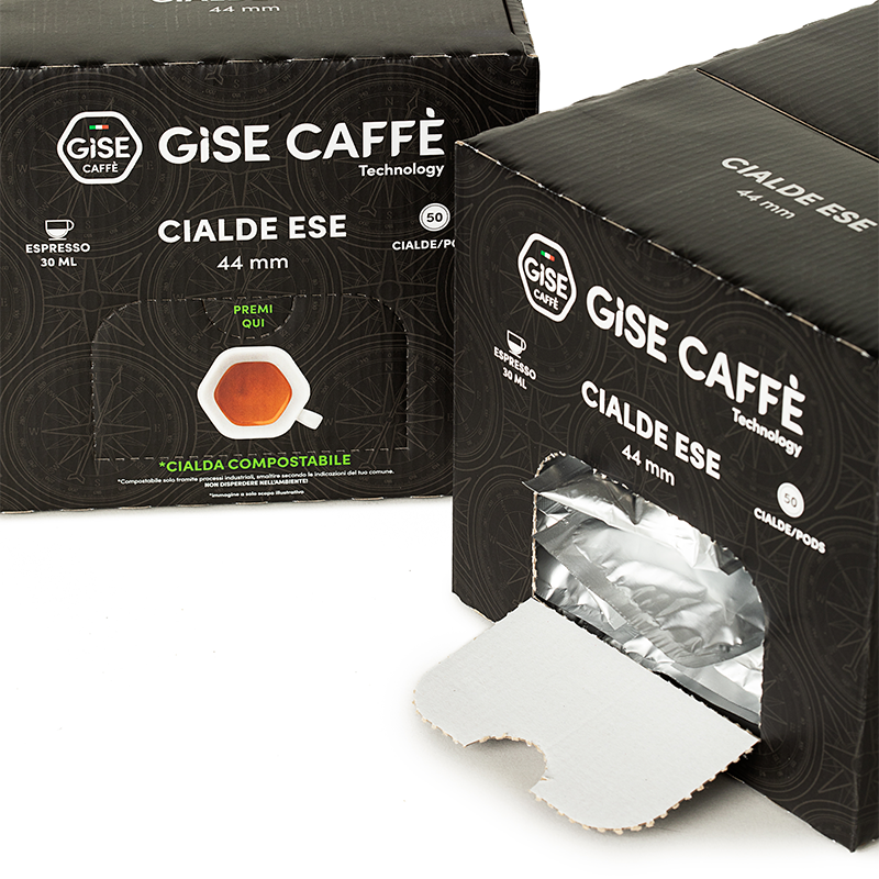 Gise Caffè cialde ESE 44 mm compostabili