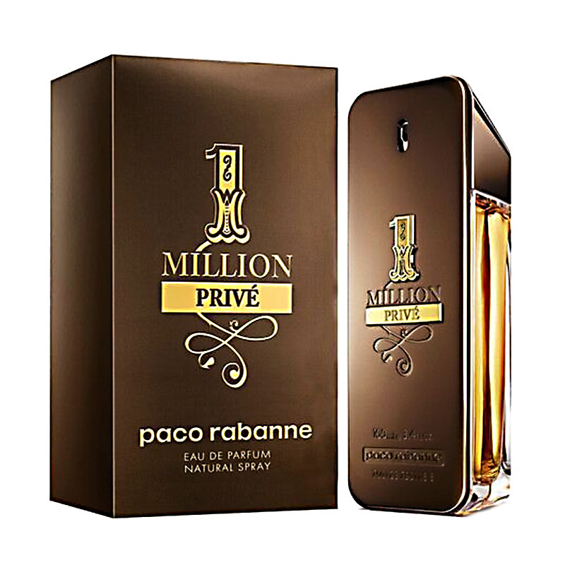 Paco Rabanne 1 Million Privé Eau de Parfum 50 ml, flacone bronzo scuro con la confezione originale