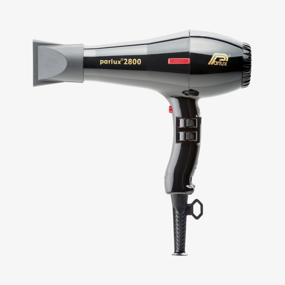 Asciugacapelli professionale Parlux 2800 nero con bocchetta