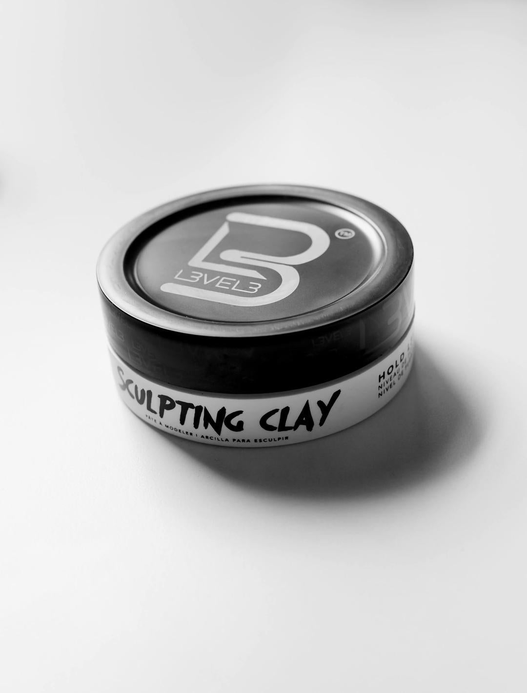 L3VEL3 Sculpting Clay, argilla modellante tenuta estrema 150 ml — foto prodotto