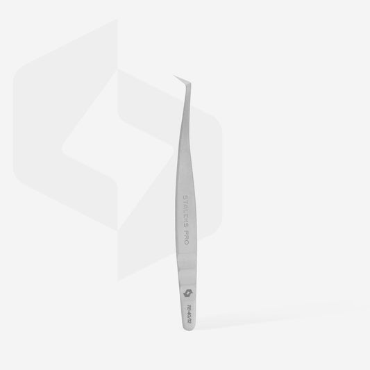 Staleks Expert TE-40/12, pinzetta a stivale da 65 gradi per extension ciglia