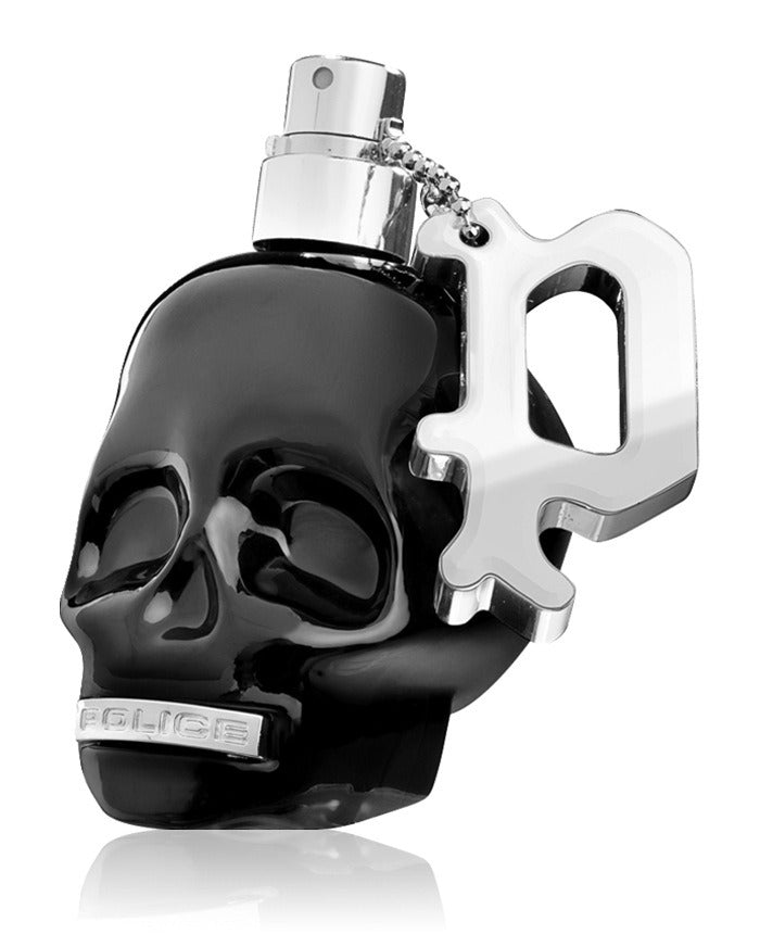 Police To Be Bad Guy Eau de Toilette uomo, flacone a teschio nero
