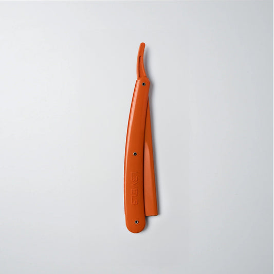 L3VEL3 Razor Holder, rasoio shavette a lama intercambiabile — colore Arancio