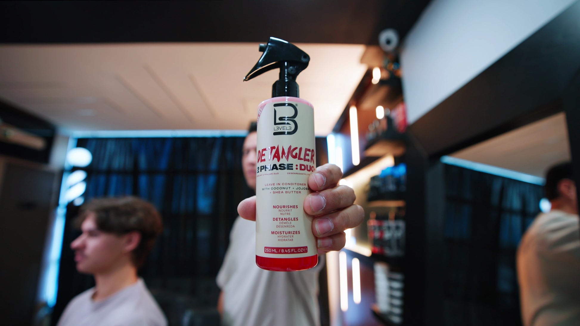 L3VEL3 Detangler 2 Phase, spray districante bifasico 250 ml — foto prodotto