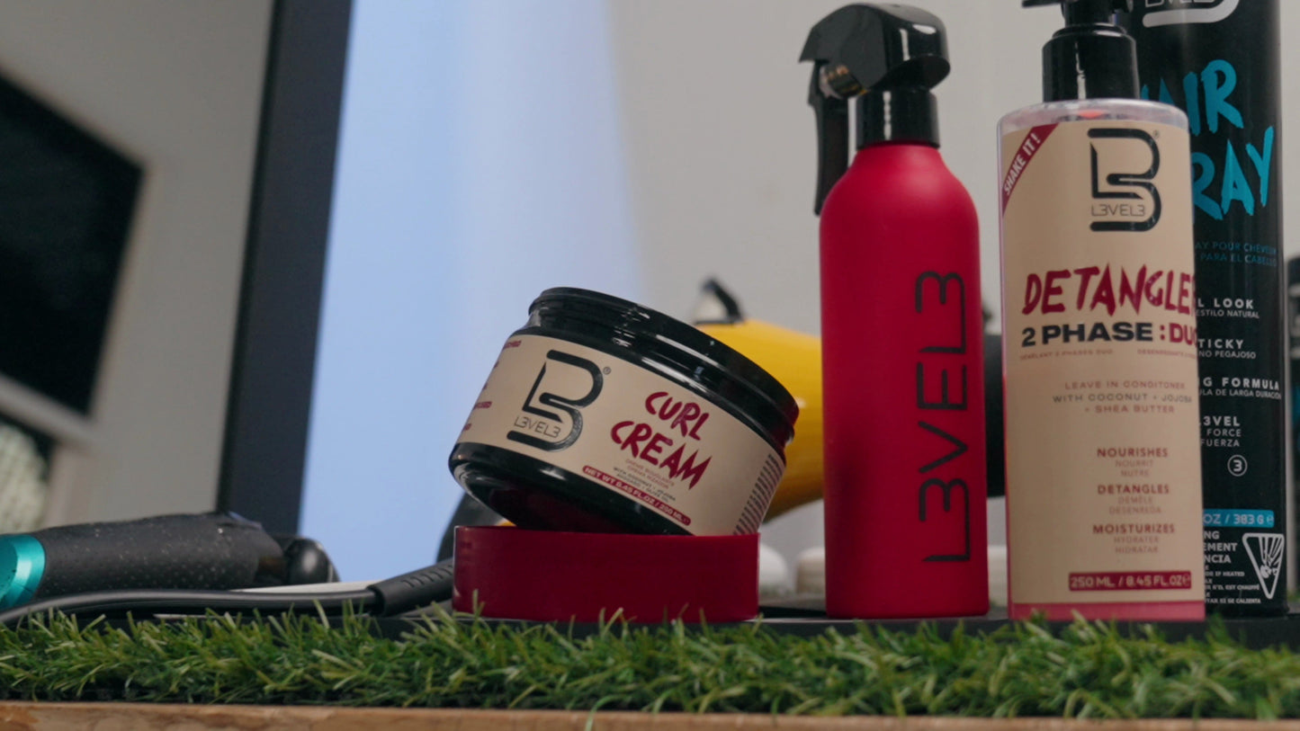 L3VEL3 Curl Cream, crema ricci idratante 250 ml — foto prodotto