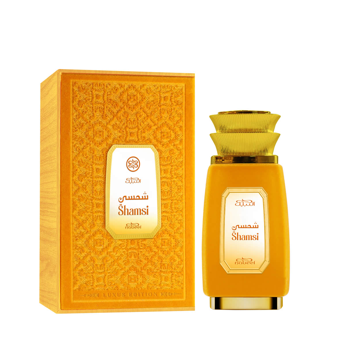 Flacone e confezione di Nabeel Shamsi Eau de Parfum da 100 ml