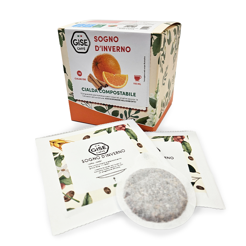 Gise Sogno d'Inverno — 18 cialde compostabili ESE 44 mm