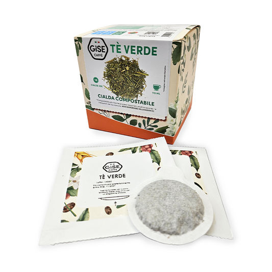 Gise Tè Verde — 18 cialde compostabili ESE 44 mm
