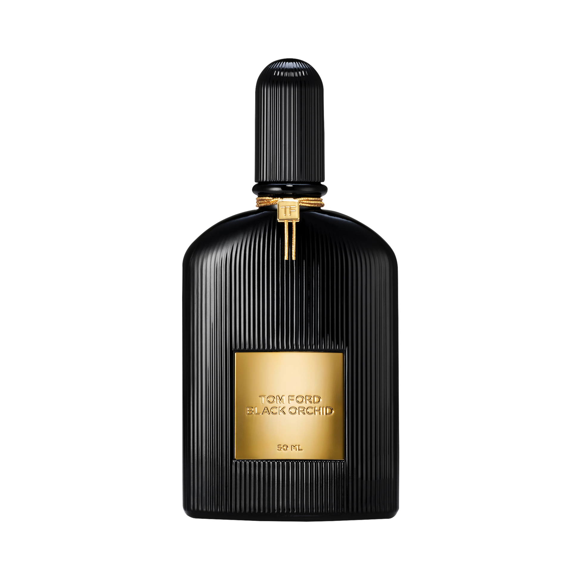 Tom Ford Black Orchid Eau de Parfum 50 ml, flacone nero con tappo dorato