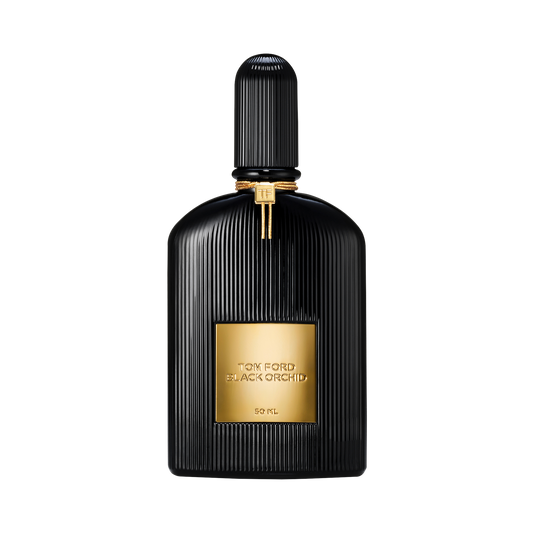 Tom Ford Black Orchid Eau de Parfum 50 ml, flacone nero con tappo dorato