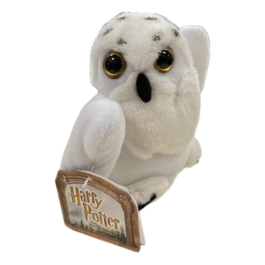 Peluche Trudi Edvige piccola, civetta bianca con occhi ambra e cartellino Harry Potter e la pietra filosofale