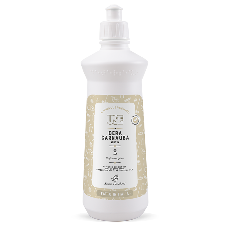 Flacone Use Cera Carnauba Neutra ipoallergenica 500 ml