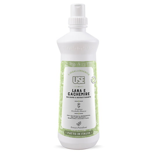 Flacone Use Lana e Cachemire Balsamo e Ristrutturante 1000 ml