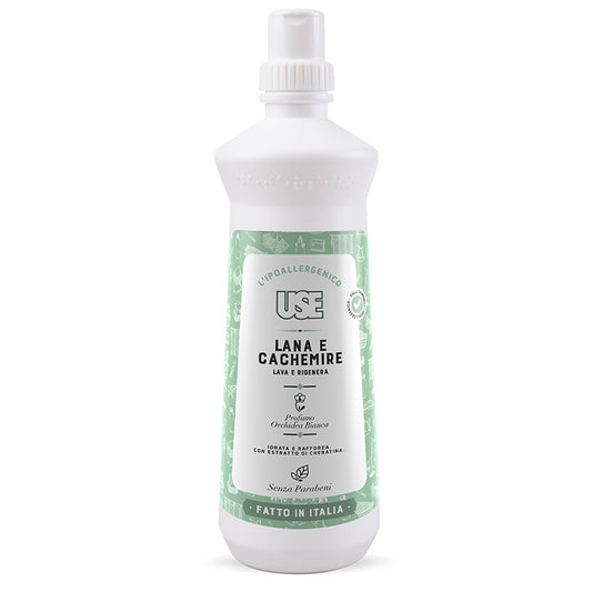 Flacone Use Lana e Cachemire Lava e Rigenera ipoallergenico 1000 ml