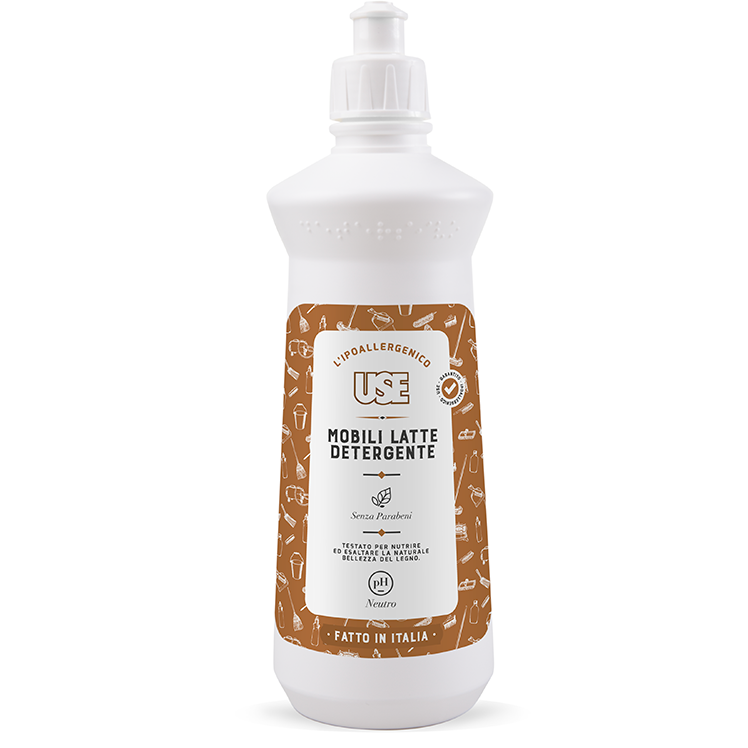 Flacone Use Mobili Latte Detergente pH neutro 500 ml