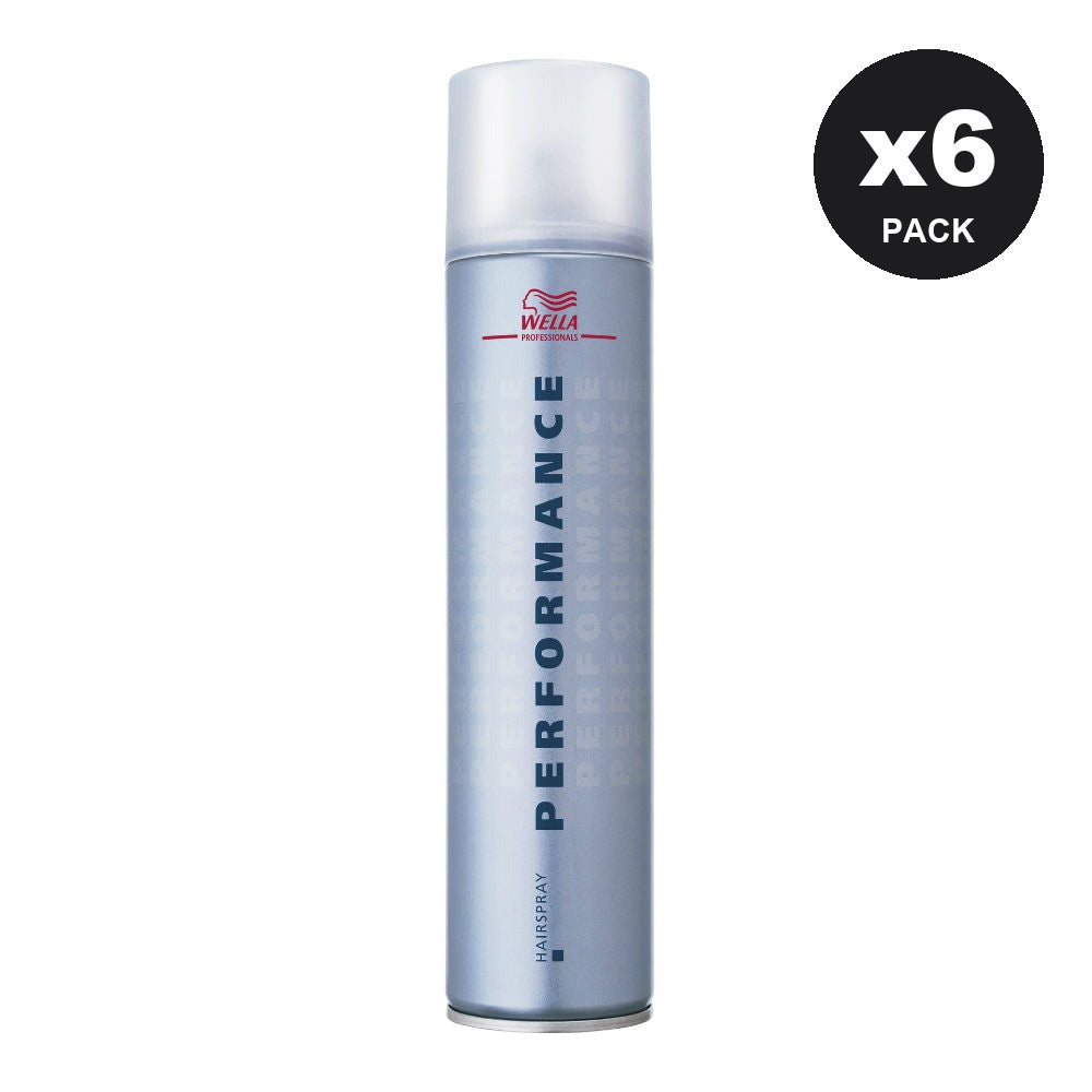 Wella Professional Performance lacca 500 ml — pack promo da 6 bombolette