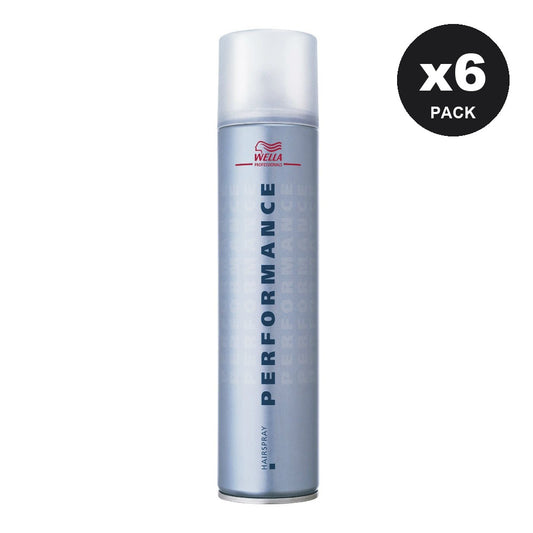Wella Professional Performance lacca 500 ml — pack promo da 6 bombolette