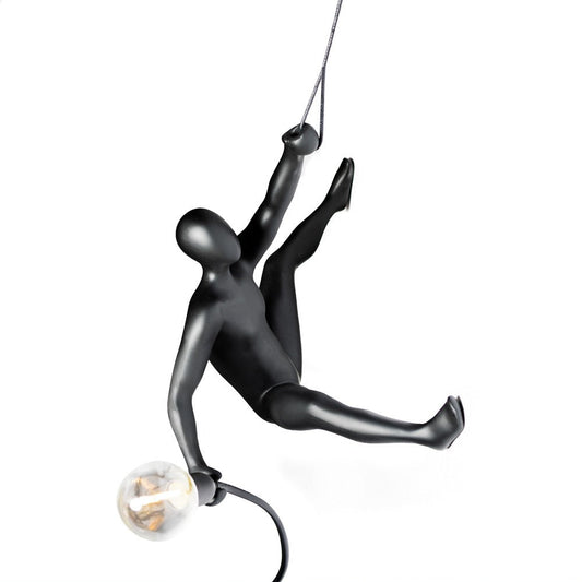 Lampada da parete Werkwaardig Climber Lamp, omino che si arrampica