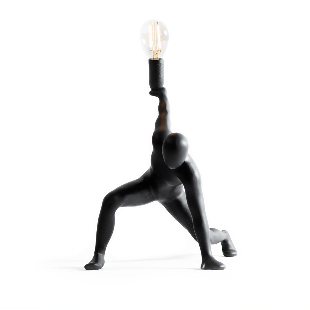 Lampada da tavolo Werkwaardig Dancer Lamp, omino che balla, davanti