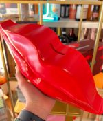 Blogo design lips salvadanaio a forma di bocca